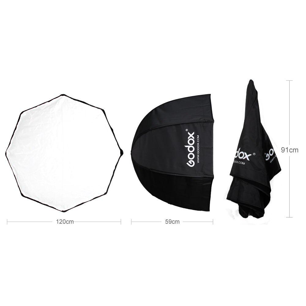 اکتاباکس چتری گودکس  Godox 120cm Softbox